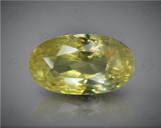 Natural Yellow  Sapphire Certified 4.37CTS-17244